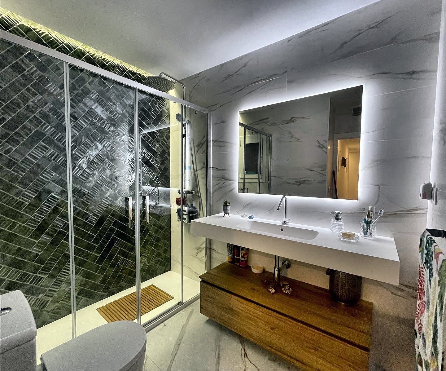 De bañera a ducha, despu&eacute;s de la reforma